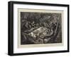 There's Many a Slip Twixt the Cup and the Lip, a Dinner on the Atlantic in Half-A-Gale of Wind-null-Framed Giclee Print