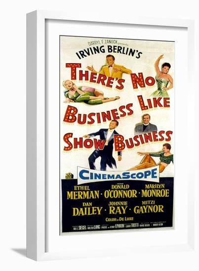 There's No Business Like Show Business, 1954-null-Framed Art Print