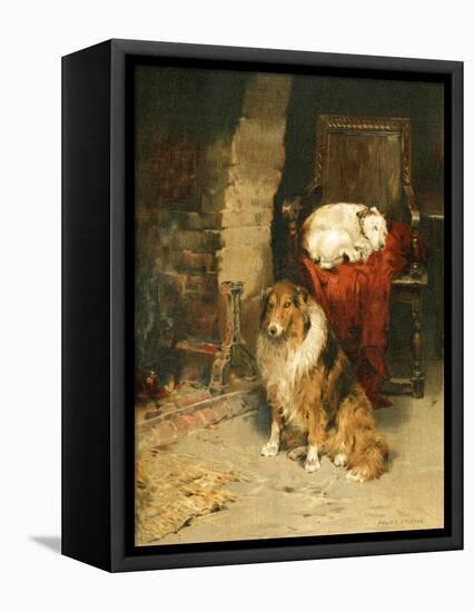 There's No Place Like Home-Philip Eustace Stretton-Framed Stretched Canvas