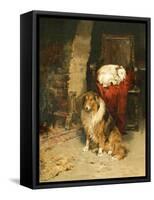 There's No Place Like Home-Philip Eustace Stretton-Framed Stretched Canvas