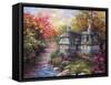 There's No Place Like Home-Nicky Boehme-Framed Stretched Canvas