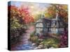 There's No Place Like Home-Nicky Boehme-Stretched Canvas