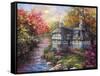 There's No Place Like Home-Nicky Boehme-Framed Stretched Canvas