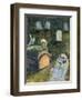 There’s nothing to do in this town-Marie Marfia-Framed Giclee Print