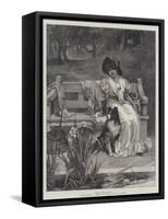 There's Room for Two-Frederick Morgan-Framed Stretched Canvas