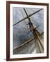 There She Blows Cry of a Whaling Ship Lookout Sighting a Whale, 1800s-null-Framed Giclee Print