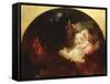 There Sleeps Titania-Robert Huskisson-Framed Stretched Canvas