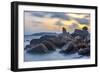 There Ta and There Yai Rocks, Grand of Rock, Lamai Beach, Island Ko Samui, Thailand, Asia-P. Widmann-Framed Photographic Print