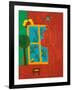 There was a bird´s nest under your window, 1999,(oil on linen)-Cristina Rodriguez-Framed Giclee Print