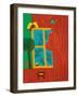 There was a bird´s nest under your window, 1999,(oil on linen)-Cristina Rodriguez-Framed Premium Giclee Print