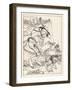 There Was a Crooked Man-Arthur Rackham-Framed Art Print