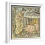 There Was a Lady Loved a Swine-Walter Crane-Framed Giclee Print