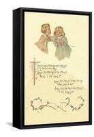 There Was a Little Boy and a Little Girl-Maud Humphrey-Framed Stretched Canvas