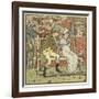 There Was a Little Man and He Wooed a Little Maid-Walter Crane-Framed Giclee Print