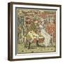 There Was a Little Man and He Wooed a Little Maid-Walter Crane-Framed Giclee Print