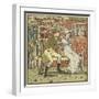 There Was a Little Man and He Wooed a Little Maid-Walter Crane-Framed Giclee Print