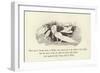 There Was a Young Lady in White, Who Looked Out at the Depths of the Night-Edward Lear-Framed Giclee Print