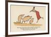 There Was a Young Lady of Bute, Who Played on a Silver-Gilt Flute-Edward Lear-Framed Giclee Print