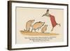 There Was a Young Lady of Bute, Who Played on a Silver-Gilt Flute-Edward Lear-Framed Giclee Print