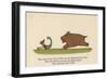 There Was a Young Lady of Clare, Who Was Madly Pursued by a Bear from 'A Book of Nonsense'-Edward Lear-Framed Giclee Print