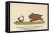 There Was a Young Lady of Clare, Who Was Madly Pursued by a Bear from 'A Book of Nonsense'-Edward Lear-Framed Stretched Canvas