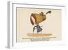 There Was a Young Lady of Dorking, Who Bought a Large Bonnet for Walking-Edward Lear-Framed Giclee Print