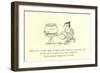 There Was a Young Lady of Poole, Whose Soup Was Excessively Cool-Edward Lear-Framed Giclee Print