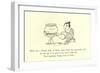 There Was a Young Lady of Poole, Whose Soup Was Excessively Cool-Edward Lear-Framed Giclee Print