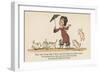 There Was a Young Lady of Ryde, Whose Shoe-Strings Were Seldom Untied-Edward Lear-Framed Giclee Print