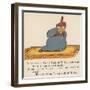 There Was a Young Lady of Turkey, Who Wept When the Weather Was Murky-Edward Lear-Framed Giclee Print