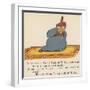 There Was a Young Lady of Turkey, Who Wept When the Weather Was Murky-Edward Lear-Framed Giclee Print