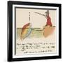 There Was a Young Lady of Wales, Who Caught a Large Fish Without Scales-Edward Lear-Framed Giclee Print