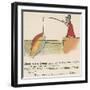 There Was a Young Lady of Wales, Who Caught a Large Fish Without Scales-Edward Lear-Framed Giclee Print