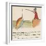 There Was a Young Lady of Wales, Who Caught a Large Fish Without Scales-Edward Lear-Framed Giclee Print