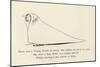 There Was a Young Person in Green, Who Seldom Was Fit to Be Seen-Edward Lear-Mounted Giclee Print