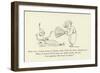 There Was a Young Person of Janina, Whose Uncle Was Always A-Fanning Her-Edward Lear-Framed Giclee Print