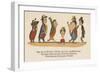 There Was an Old Lady of Chertsey, Who Made a Remarkable Curtsey-Edward Lear-Framed Giclee Print