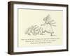 There Was an Old Lady of France, Who Taught Little Ducklings to Dance-Edward Lear-Framed Giclee Print