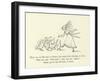 There Was an Old Lady of France, Who Taught Little Ducklings to Dance-Edward Lear-Framed Giclee Print