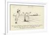 There Was an Old Man at a Junction, Whose Feelings Were Wrong with Compunction-Edward Lear-Framed Giclee Print