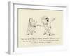 There Was an Old Man at a Station, Who Made a Promiscuous Oration-Edward Lear-Framed Giclee Print