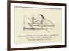 There Was an Old Man in a Barge, Whose Nose Was Exceedingly Large-Edward Lear-Framed Giclee Print