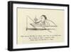 There Was an Old Man in a Barge, Whose Nose Was Exceedingly Large-Edward Lear-Framed Giclee Print