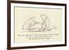 There Was an Old Man in a Marsh, Whose Manners Were Futile and Harsh-Edward Lear-Framed Giclee Print