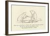 There Was an Old Man in a Marsh, Whose Manners Were Futile and Harsh-Edward Lear-Framed Giclee Print