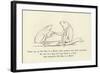 There Was an Old Man in a Marsh, Whose Manners Were Futile and Harsh-Edward Lear-Framed Giclee Print