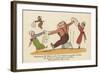 There Was an Old Man in a Pew, Whose Waistcoat Was Spotted with Blue-Edward Lear-Framed Giclee Print