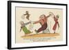 There Was an Old Man in a Pew, Whose Waistcoat Was Spotted with Blue-Edward Lear-Framed Giclee Print