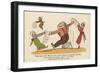 There Was an Old Man in a Pew, Whose Waistcoat Was Spotted with Blue-Edward Lear-Framed Giclee Print