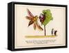 There was an Old Man in a Tree Who was Horribly Bored by a Bee-Edward Lear-Framed Stretched Canvas